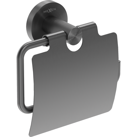 Mexen Ovio Toilettenpapierhalter, gebürstetes Gun Gray - 70A19521-66