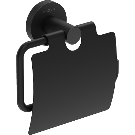 Mexen Ovio Toilettenpapierhalter, schwarz - 70A19521-70