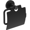 Mexen Ovio Toilettenpapierhalter, schwarz - 70A19521-70