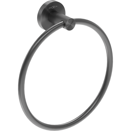 Mexen Ovio Handtuchhalter, gebürstetes Gun Gray - 70A19531-66