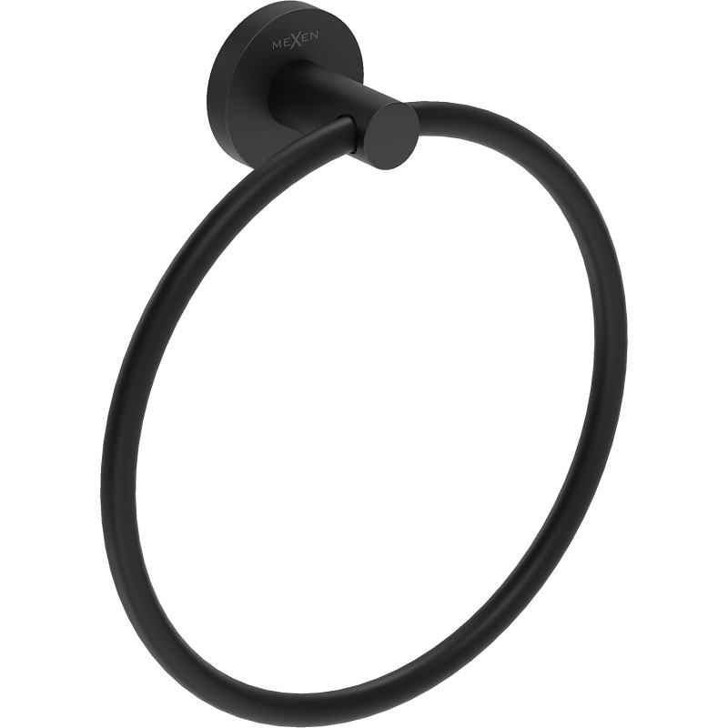 Mexen Ovio Handtuchhalter, schwarz - 70A19531-70