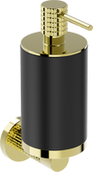 Mexen Triv Seifenspender, schwarz/gold - 70A33058-50B