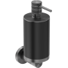 Mexen Triv Seifenspender, schwarz/gebürstetes Gun Gray - 70A33058-66B