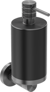 Mexen Triv Seifenspender, schwarz/gebürstetes Gun Gray - 70A33058-66B