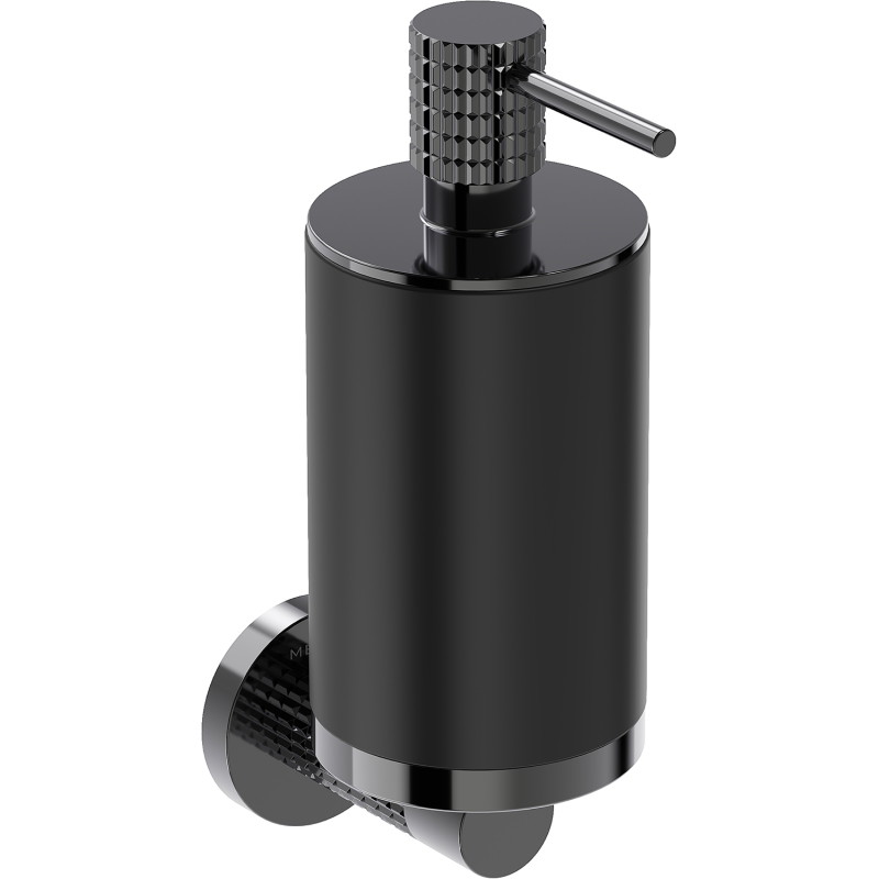 Mexen Triv Seifenspender, schwarz/black chrome - 70A33058-73B