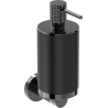 Mexen Triv Seifenspender, schwarz/black chrome - 70A33058-73B