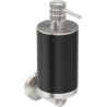 Mexen Triv Seifenspender, Schwarz/Gebürsteter Nickel - 70A33058-97B