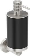 Mexen Triv Seifenspender, Schwarz/Gebürsteter Nickel - 70A33058-97B