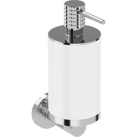 Mexen Triv Seifenspender, weiß/chrom - 70A33058-00W