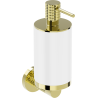 Mexen Triv Seifenspender, Weiß/Gold - 70A33058-50W
