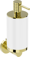 Mexen Triv Seifenspender, Weiß/Gold - 70A33058-50W