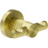Mexen Triv doppelter Handtuchhaken, gebürstetes Gold - 70A33012-55
