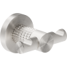 Mexen Triv doppelter Handtuchhaken, gebürstetes Nickel - 70A33012-97