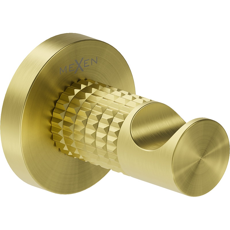 Mexen Triv Handtuchhaken, gebürstetes Gold - 70A33011-55