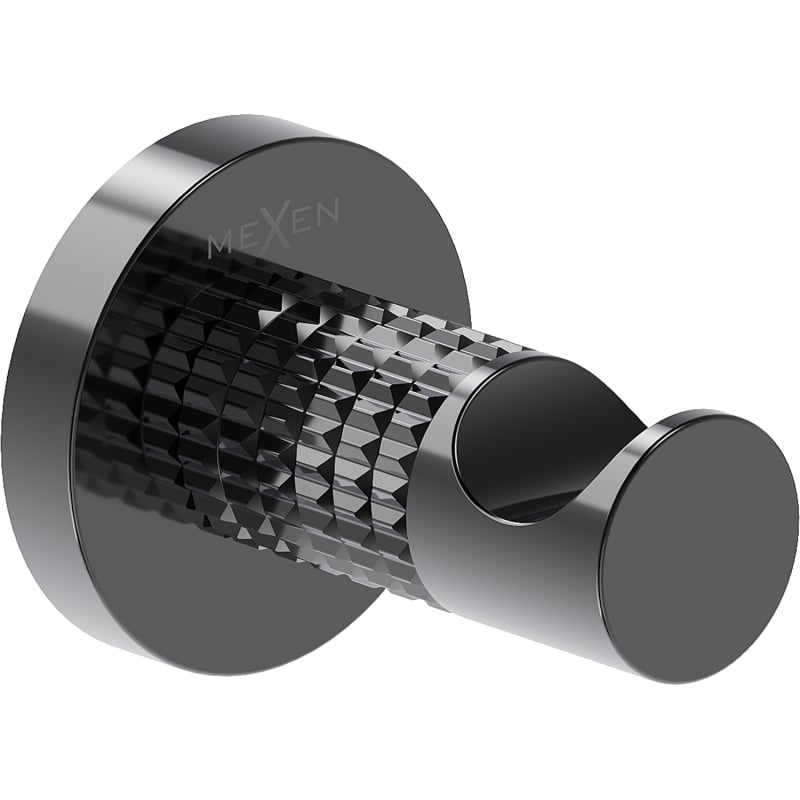 Mexen Triv Handtuchhaken, Schwarzchrom - 70A33011-73