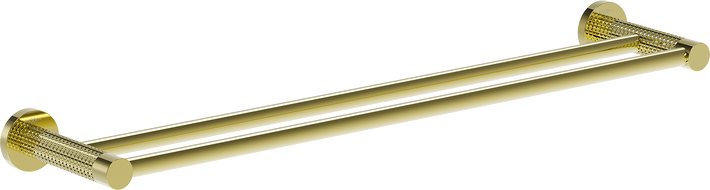 Mexen Triv Doppelter Handtuchhalter, gold - 70A33047-50