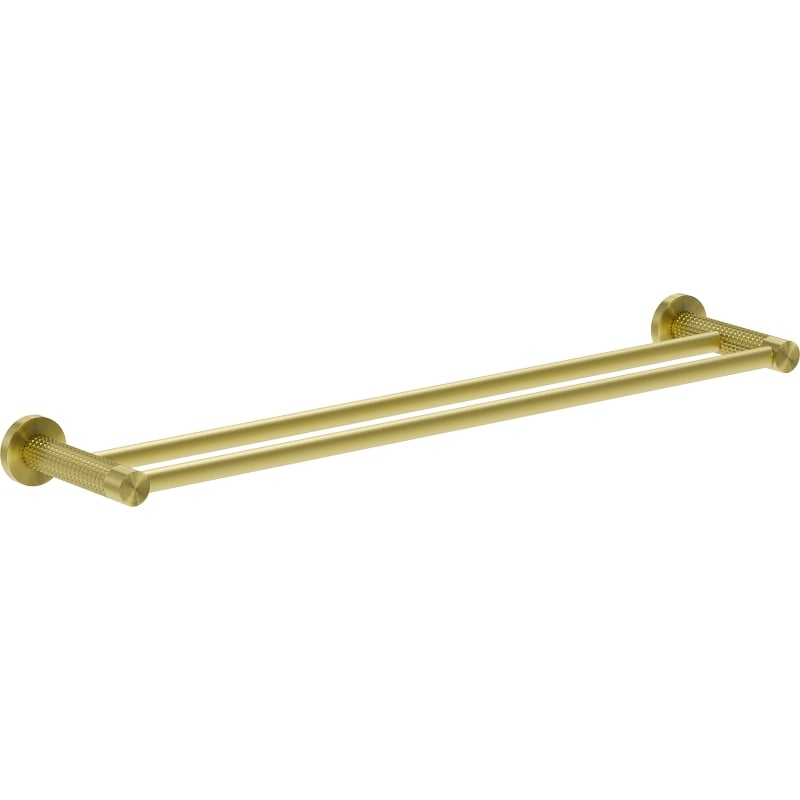 Mexen Triv doppelter Handtuchhalter, gebürstetes Gold - 70A33047-55