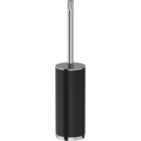 Mexen Triv stehende Toilettenbürste, schwarz/chrom - 70A33073-00B