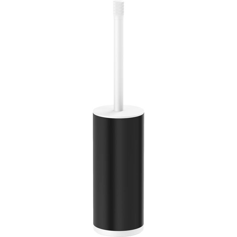 Mexen Triv stehende Toilettenbürste, schwarz/weiß - 70A33073-20B
