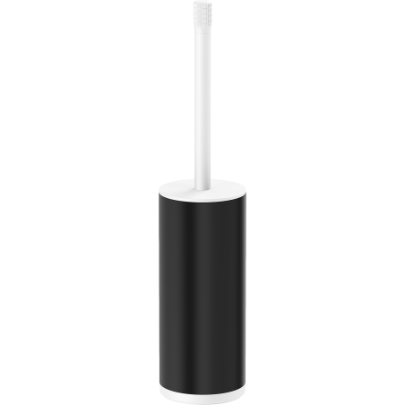 Mexen Triv stehende Toilettenbürste, schwarz/weiß - 70A33073-20B
