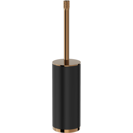 Mexen Triv stehende Toilettenbürste, schwarz/roségold - 70A33073-60B