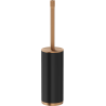 Mexen Triv stehende Toilettenbürste, schwarz/gebürstetes Kupfer - 70A33073-65B