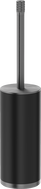 Mexen Triv stehende Toilettenbürste, schwarz/gun gray gebürstet - 70A33073-66B