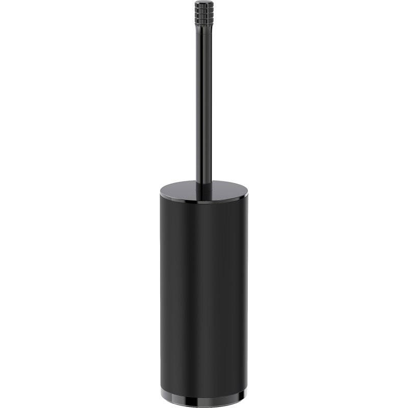 Mexen Triv stehende Toilettenbürste, schwarz/black chrome - 70A33073-73B