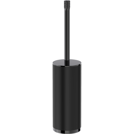 Mexen Triv stehende Toilettenbürste, schwarz/black chrome - 70A33073-73B