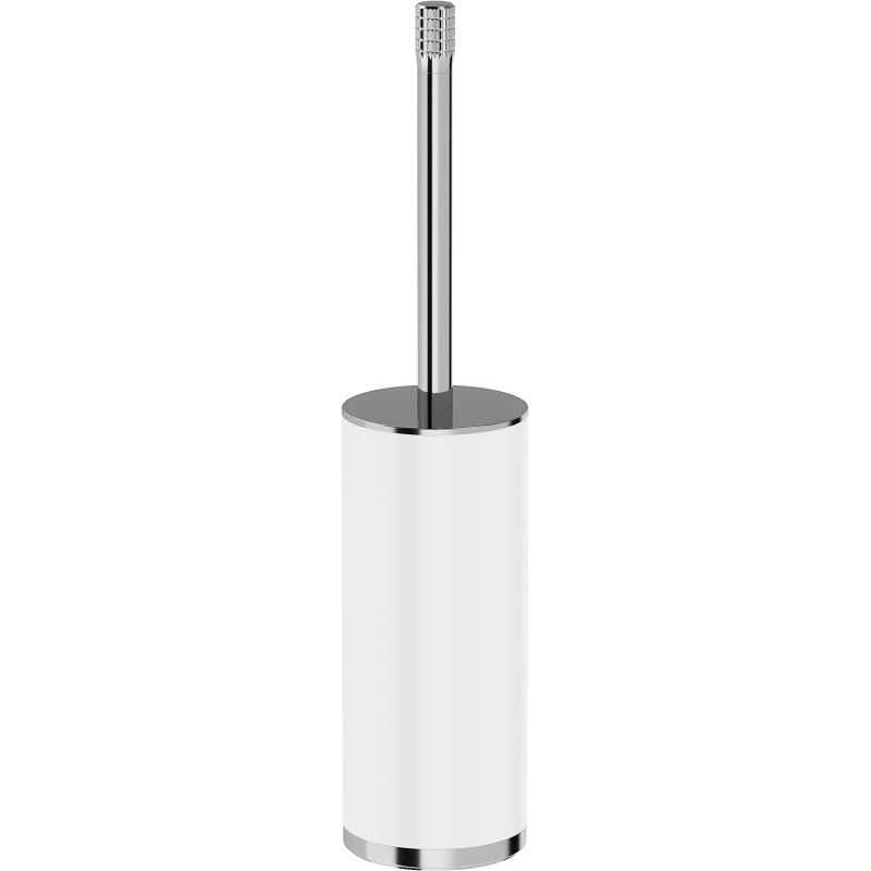Mexen Triv stehende Toilettenbürste, weiß/chrom - 70A33073-00W
