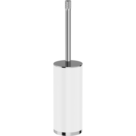 Mexen Triv stehende Toilettenbürste, weiß/chrom - 70A33073-00W