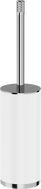 Mexen Triv stehende Toilettenbürste, weiß/chrom - 70A33073-00W