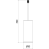 Mexen Triv stehende Toilettenbürste, weiß/chrom - 70A33073-00W