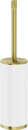 Mexen Triv stehende Toilettenbürste, weiß/gebürstetes Gold - 70A33073-55W