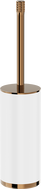Mexen Triv stehende Toilettenbürste, weiß/Roségold - 70A33073-60W