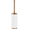 Mexen Triv stehende WC-Bürste, weiß/gebürstetes Kupfer - 70A33073-65W