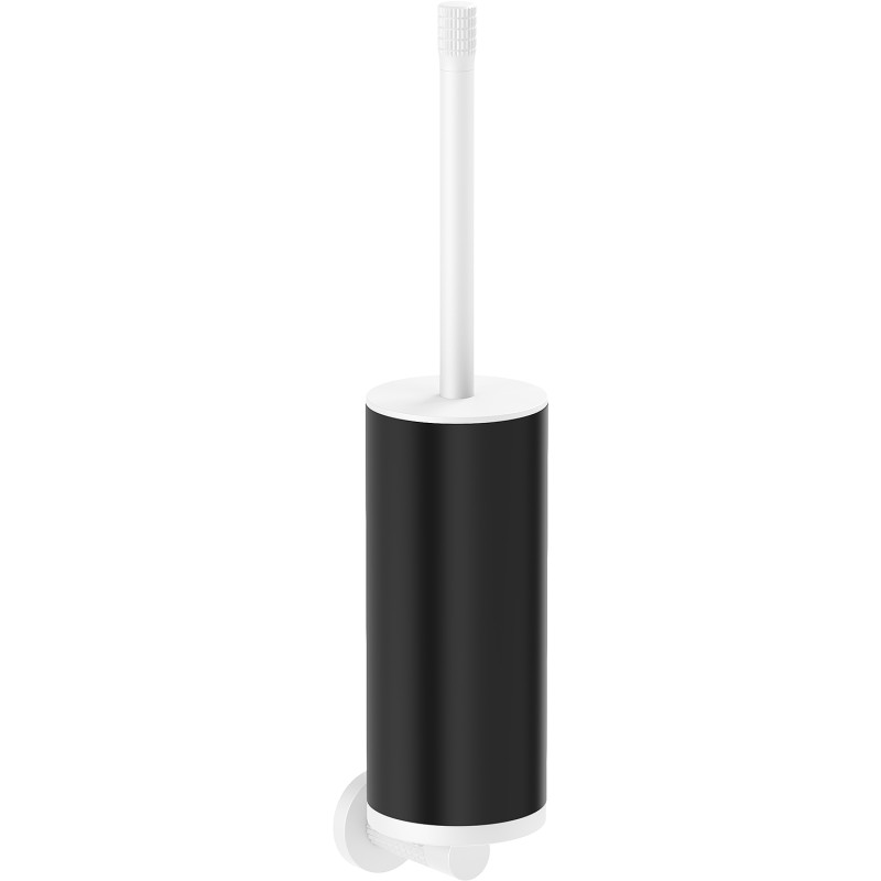 Mexen Triv Toilettenbürste, schwarz/weiß - 70A33071-20B