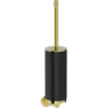 Mexen Triv Toilettenbürste, schwarz/gold - 70A33071-50B