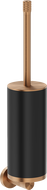 Mexen Triv Toilettenbürste, schwarz/gebürstetes Kupfer - 70A33071-65B