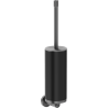 Mexen Triv Toilettenbürste, schwarz/gun gray gebürstet - 70A33071-66B