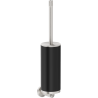 Mexen Triv Toilettenbürste, schwarz/gebürstetes Nickel - 70A33071-97B