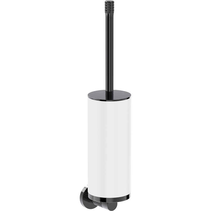 Mexen Triv Toilettenbürste, weiß/black chrome - 70A33071-73W