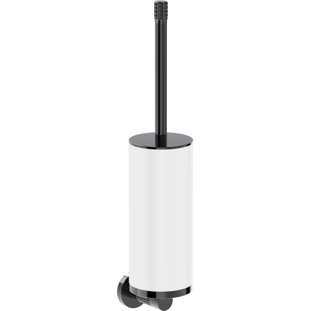 Mexen Triv Toilettenbürste, weiß/black chrome - 70A33071-73W