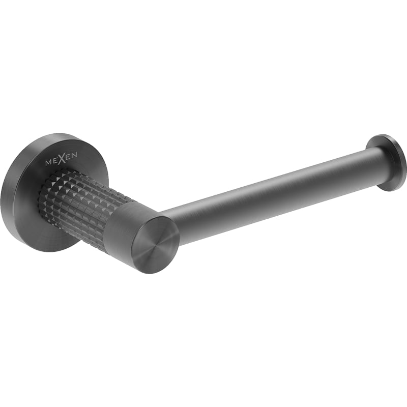 Mexen Triv Toilettenpapierhalter, gebürstetes Gun Gray - 70A33025-66