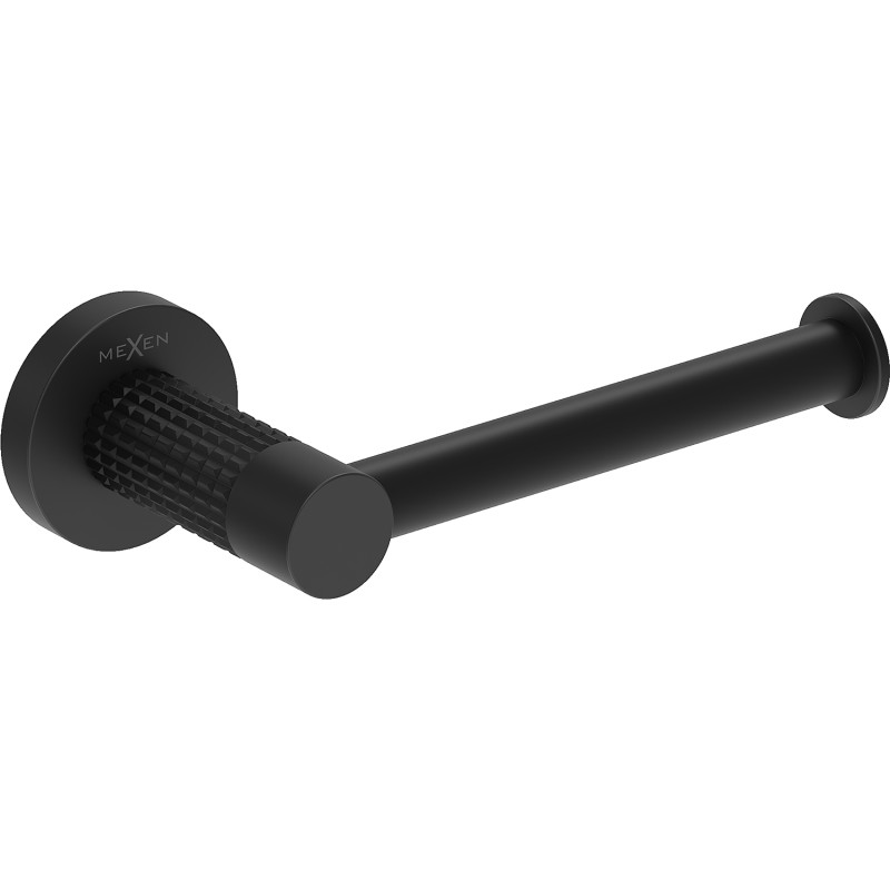 Mexen Triv Toilettenpapierhalter, schwarz - 70A33025-70
