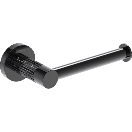 Mexen Triv Toilettenpapierhalter, Black Chrome - 70A33025-73