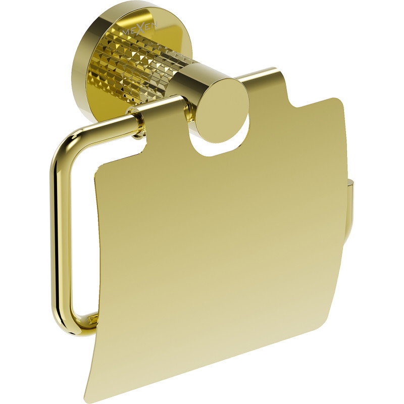Mexen Triv Toilettenpapierhalter, gold - 70A33021-50