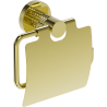 Mexen Triv Toilettenpapierhalter, gold - 70A33021-50