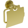 Mexen Triv Toilettenpapierhalter, gebürstetes Gold - 70A33021-55