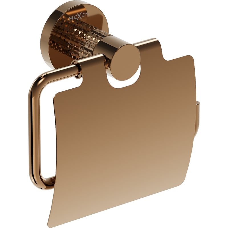Mexen Triv Toilettenpapierhalter, Roségold - 70A33021-60